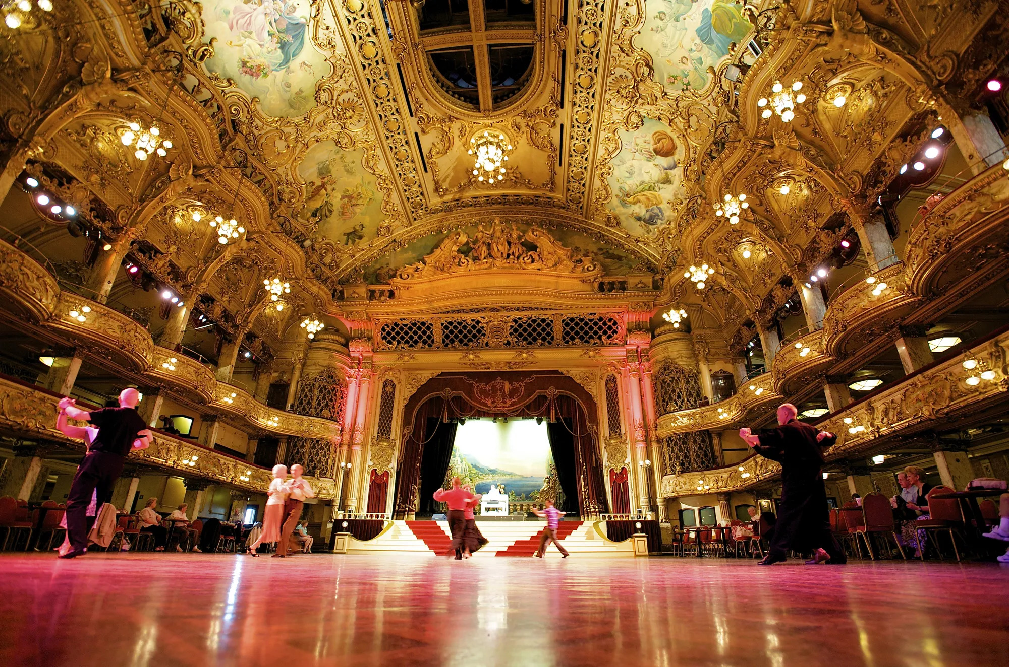 Blackpool Tower Attraction Ballroom